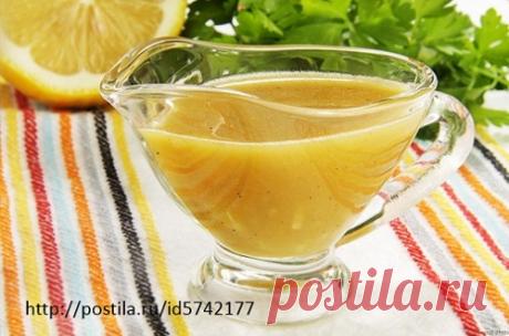 МЕДОВО-ГОРЧИЧНЫЙ СОУС ДЛЯ ЛОСОСЯ.