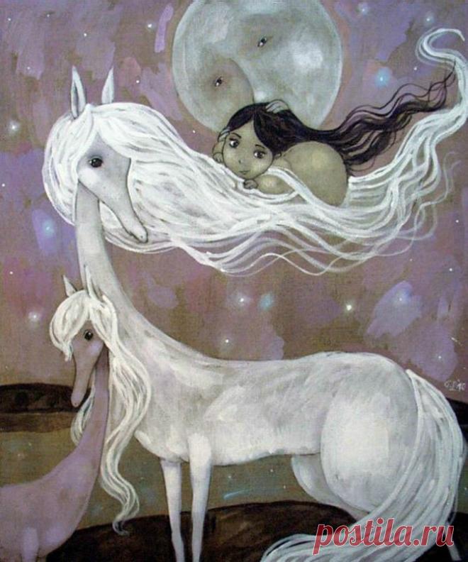 Польский художник Grzegorz Ptak /Тумбалалайка.