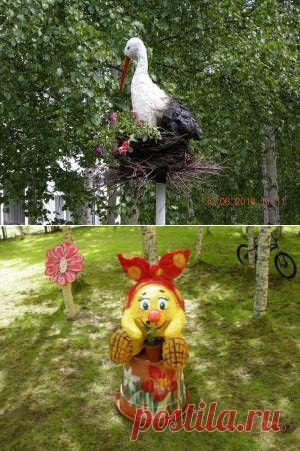 Украшение территории Центра детского творчества г.Нижневартовска (Нижневартовского район Ханты-Мансийского округа) - ideidetsploshad.info