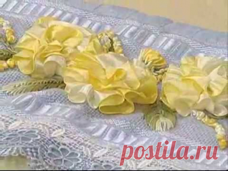 Вышивка лентами