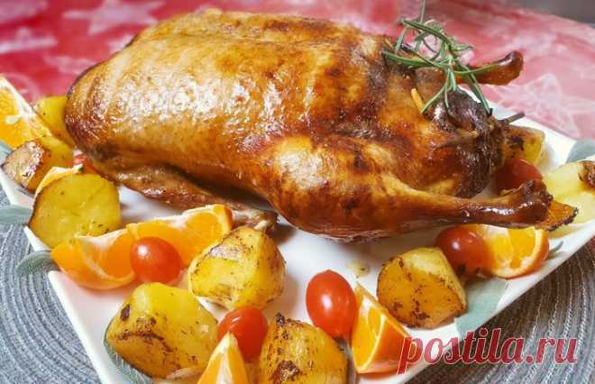 Как запечь сочнейшую утку в духовке. Секрет изумительно вкусной утки