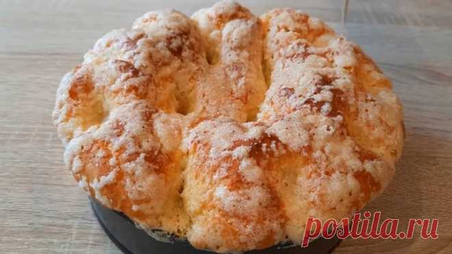 Вкусный, Мягкий и Воздушный САХАРНЫЙ ПИРОГ! Простой Рецепт!