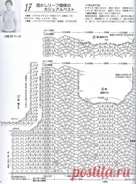 Желтая безрукавка связанная крючком