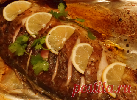 Рыба, фаршированная морковью и луком - Простые рецепты Овкусе.ру