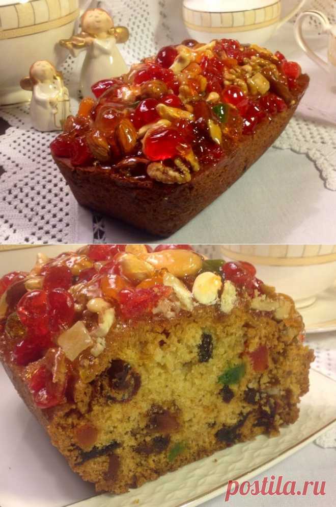 Рождественский кекс - пошаговый рецепт с фото - как приготовить - ингредиенты, состав, время приготовления - Леди Mail.Ru