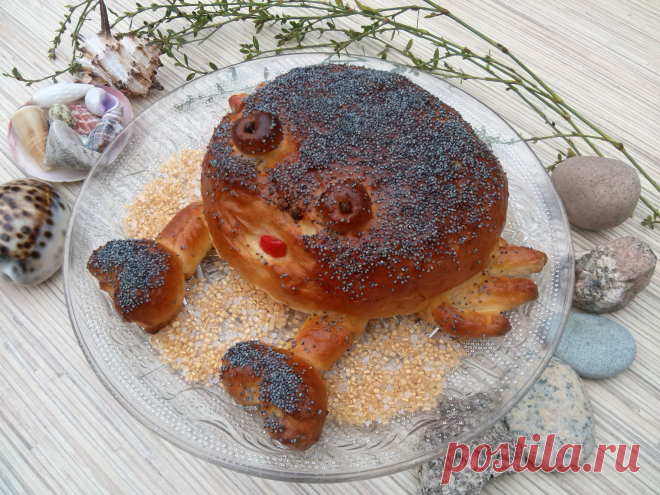 Пирог с рыбой крабик!