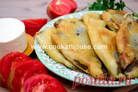 Пържени чушки с бирена панировка - www.cookathouse.com