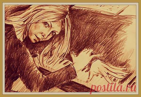 Женщина и музыка.