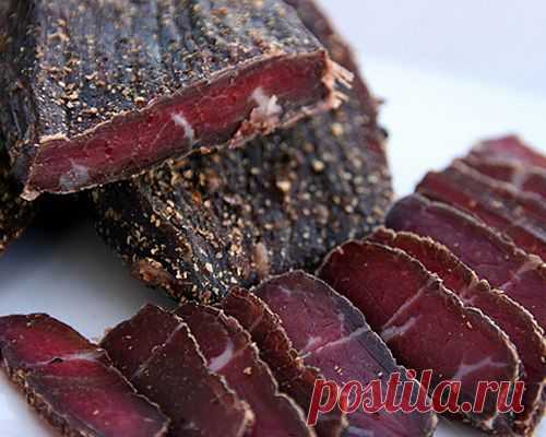 Билтонг- вяленое мясо по-африкански