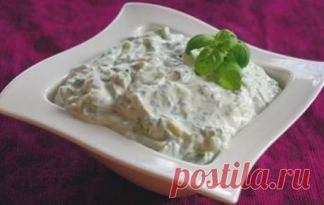 Греческий соус для курицы "Дзадзики" / Соусы к птице / TVCook: пошаговые рецепты с фото