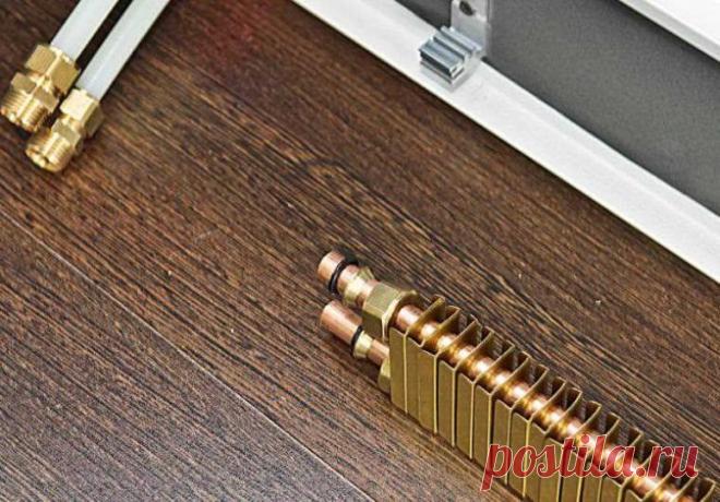 Принцип работы теплого плинтуса | Журнал 