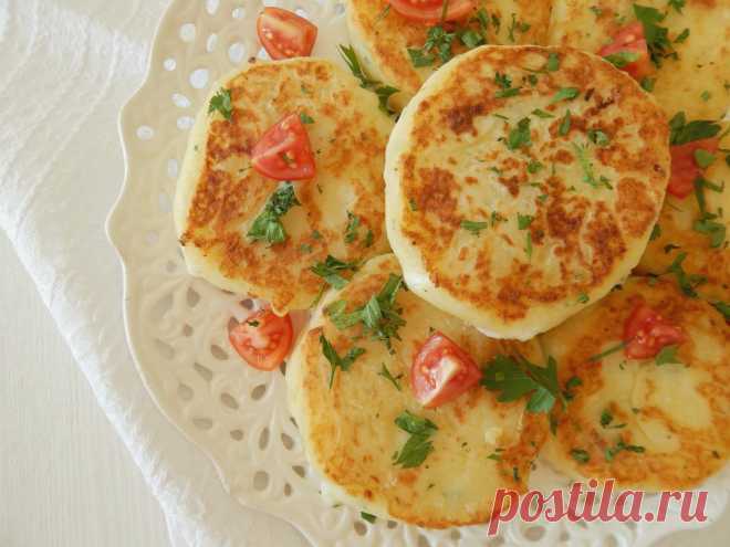 Картофельные лепешки - рецепт автора Олеся