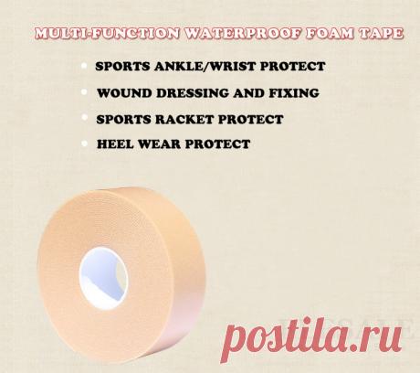 1 рулон, 2,5 см * 5 м, эластичная водостойкая пенопластовая лента, износостойкая наклейка на повязку, перевязку на рану, спортивный набор первой помощи для лечения дождя|Аварийные наборы| | АлиЭкспресс