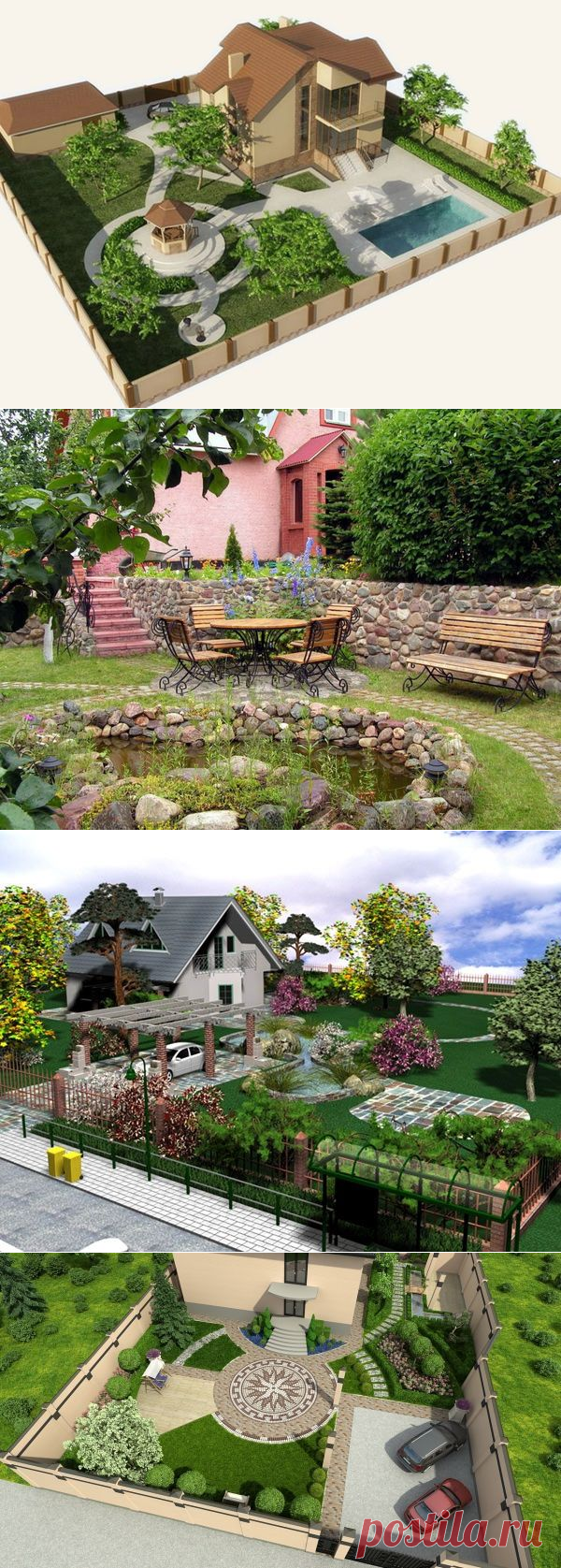 Проектирование дачного участка — Роскошь и уют