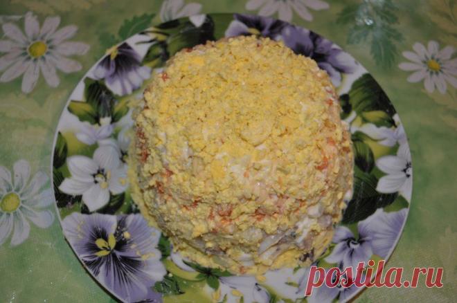 Салат мимоза