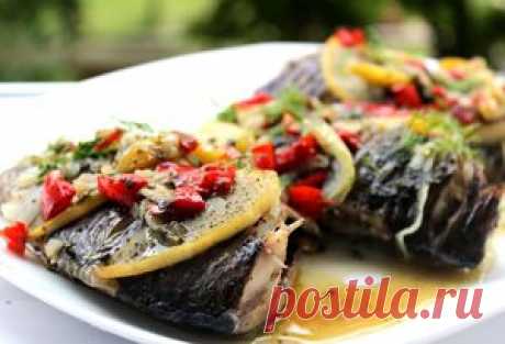 Речная рыба с яблоками и овощами в духовке (Как сделать вкусное блюдо из костлявой рыбы). Рецепт c фото от allenka 01 июня 2015, 21:47, мы подскажем, как приготовить!