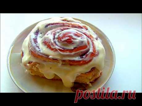 Синнабон ( Cinnabon ) булочки завитушки с корицей и творожным кремом Очень вкусные и ароматные