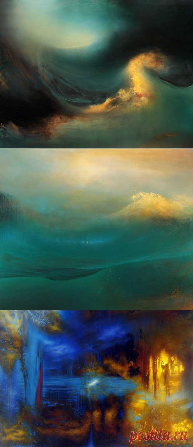 Абстрактная живопись. Художница Samantha Keely Smith
