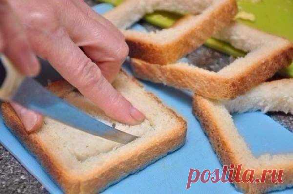 Необычные и вкусные бутерброды к завтраку - Простые рецепты Овкусе.ру