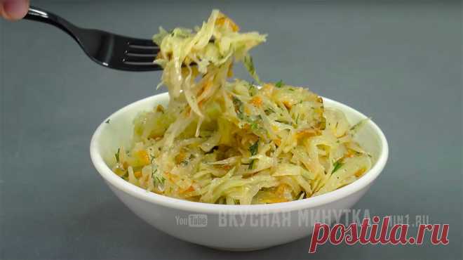 Открыла для себя новый рецепт тушеной капусты: и вкусно, и нет неприятного запаха от капусты во всей квартире (секрет в молоке) | Кухня наизнанку | Яндекс Дзен