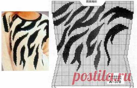 Спицы - Изделия - Джемперы, Пуловеры, Свитера