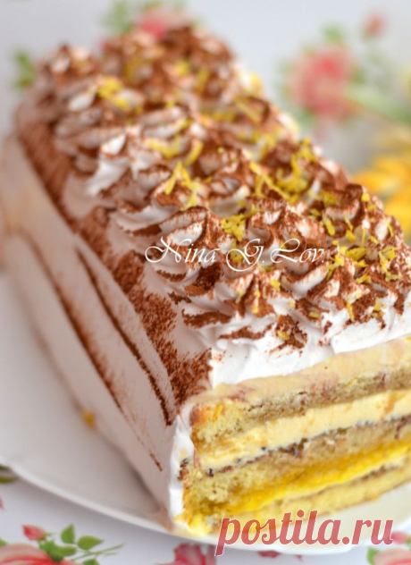 Торт Тирамису &quot;Вива, Италия!&quot; (Tiramisu Cake &quot;Viva Italy!&quot;)