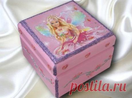 ШКАТУЛКА ДЛЯ ДЕВОЧКИ – КАК СДЕЛАТЬ САМОМУ? | Zabota | Яндекс Дзен