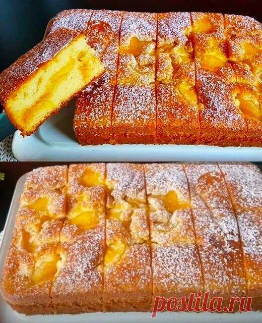 Этот яблочный пирог просто тает во рту! Готовится быстро и просто. А какой аромат...м-ммм