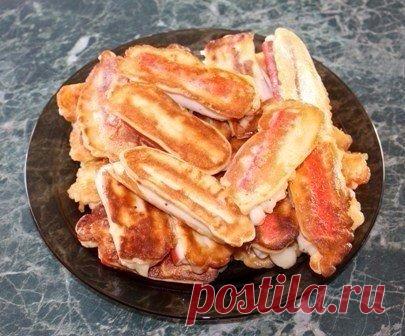 Крабовые палочки в кляре с сыром