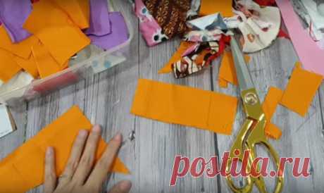 Лоскутный рюкзак (видео мастер-класс)