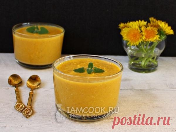 Смузи из тыквы с овсяными хлопьями — рецепт с фото Смузи из тыквы с овсянкой - замечательное сочетание приятного вкуса и пользы. В составе этого рецепта на 1 порцию я использовала:
Тыкву — 100 гр.
Овсяные хлопья мелкого помола — 50 гр.
Лимон — 1/2 шт.
Банан — 1 шт.
Лайм — 1 шт.
Корица — 1/4 ч.л.
Мед — 1 ч.л.
1. Сначала сделаем тыквенную кашу.
Для этого тыкву нарезаем на кубики, заливаем водой и ставим вариться до мягкости.
Овсяные хлопья пересыпаем в миску, заливаем кипятком и накрываем крышко…