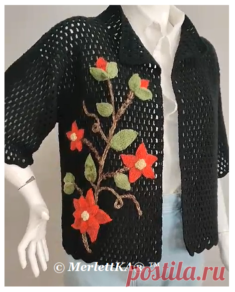 Красота своими руками - вышиваем крючком