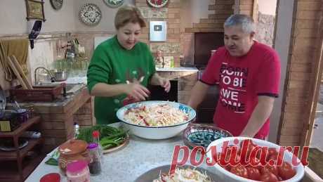 ПОМИДОРЫ🍅 с КАПУСТОЙ на❄ ЗИМУ! ОБАЛДЕННО😋 ВКУСНАЯ ЗАКУСКА! РАССОЛ. 🔥КЛАСС!