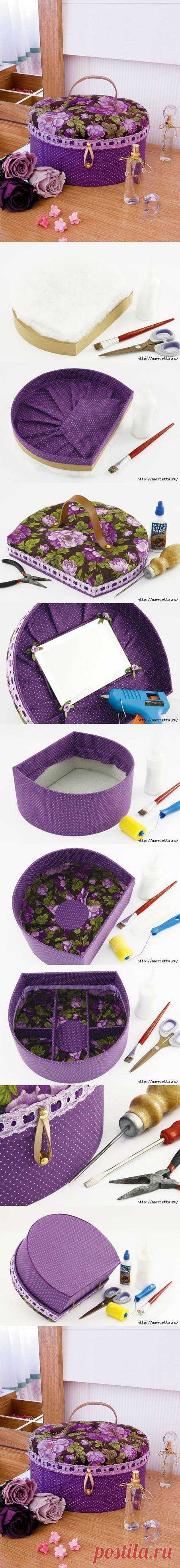 DIY Cute Makeup Box DIY Projects | UsefulDIY.com