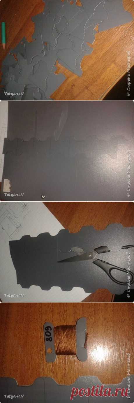 Бобины для ниток мулине | Страна Мастеров