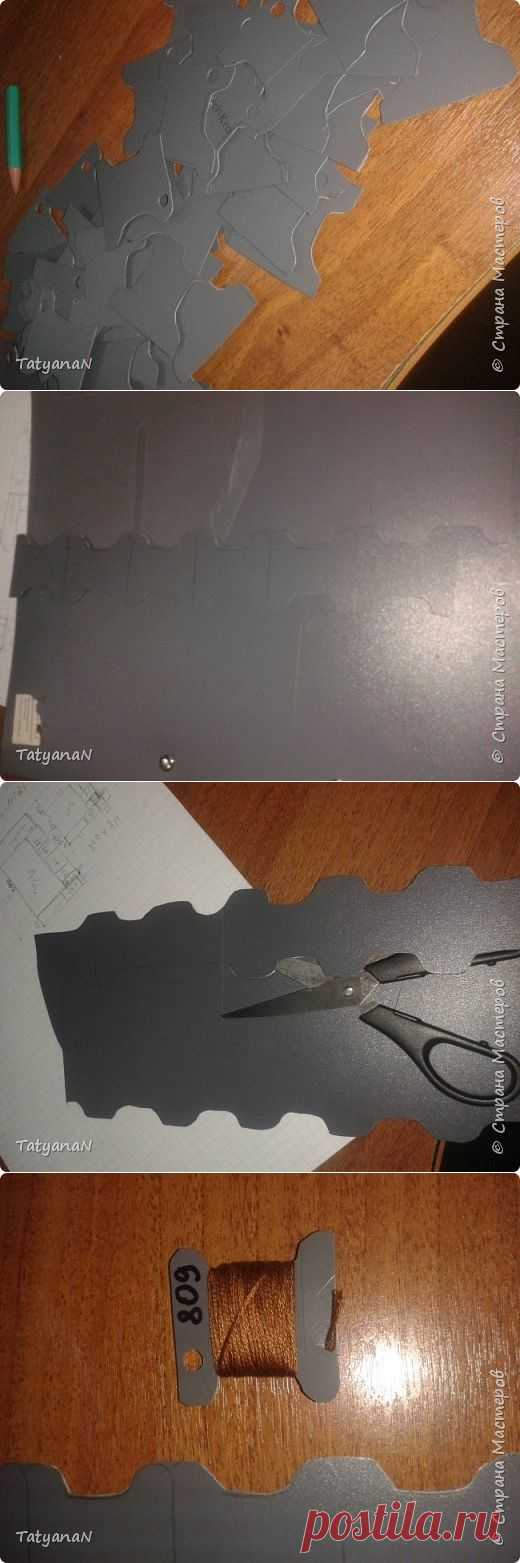 Бобины для ниток мулине | Страна Мастеров