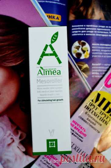 Боремся с выпадением волос с помощью Almea Mesoroller Здравствуйте, ценительницы красоты!   В начале лета решила тщательно заняться своими волосами, поставив цель отрастить волосы до осени и восстановить после неудачного окрашивания.   Сегодня мне бы хотелось рассказать о борьбе с выпадением волос и ускорении роста с помощью мезороллера Almea  Mesoroller.     Уже очень долгое время я борюсь с выпадением волос. И