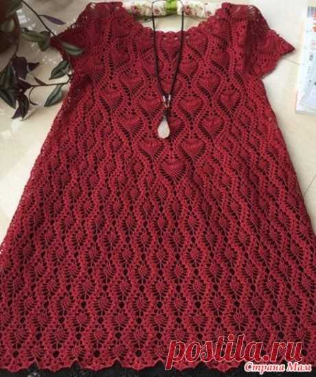 Платье с ананасами. - Страна Мам