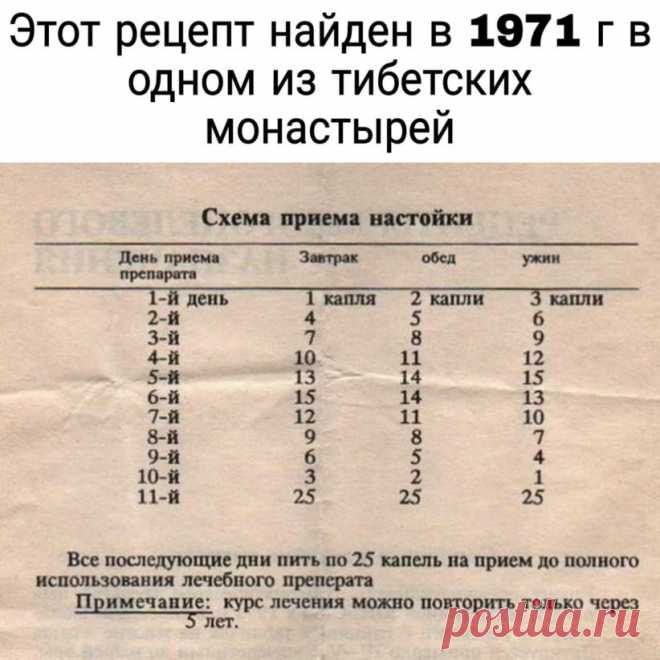 Сохраните, чтобы не потерять
СОВЕТ 1: Тибетский рецепт омоложения организма (атеросклероз, заболевания сердца и сосудов)
Этот рецепт найден в 1971 г в одном из тибетских монастырей. Записан он был ещё на глиняных табличках. Сейчас рецепт омоложения переведён почти на все языки мира и считается в народной медицине одним из лучших средств от атеросклероза. Датируется рецепт 4 веком до нашей эры.
НАЗНАЧЕНИЕ: очищает организм от известковых отложений и жиров, резко улучшает об...