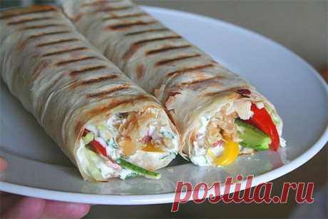 «ДОМАШНЯЯ ШАУРМА» — ТОП-6 рецептов — Вкусные рецепты