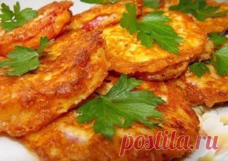 Помидоры в сырном кляре / Вкусные привычки