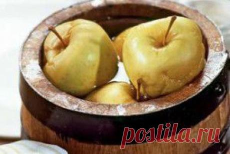 Моченые яблоки рецепт с фото, как приготовить.