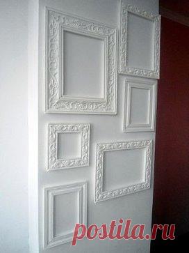 Рамки из багета мастер-класс. Повтор, по многочисленным просьбам участников группы.
Для рамок мне потребовались:
- багеты
- линейка
- нож
- полимерный универсальный клей 
- водоэмульсионка акриловая
- аква-эмаль полуматовая акриловая
- шпаклевка акриловая
- кисточка
- жидкие гвозди
Отмеряем багеты и режем под углом 45 градусов
Прикладываем (при необходимости подравниваем-подрезаем) и склеиваем между собой, оставляем высыхать. Красим водоэмульсионкой (водно-дисперсионной краской).
Если остаются