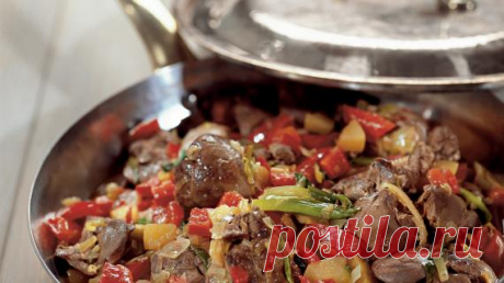 Жаркое из куриной печенки, пошаговый рецепт с фото Жаркое из куриной печенки. Пошаговый рецепт с фото, удобный поиск рецептов на Gastronom.ru