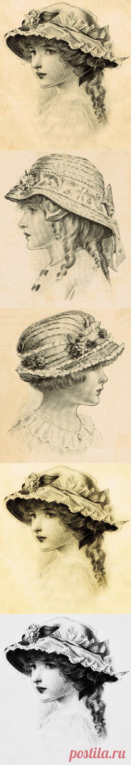1900 Детские Моды - Мгновенное Искусство Античные Графические печатные - Knick времени