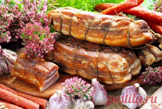Сало холодного копчения рецепт с фото пошагово - 1000.menu