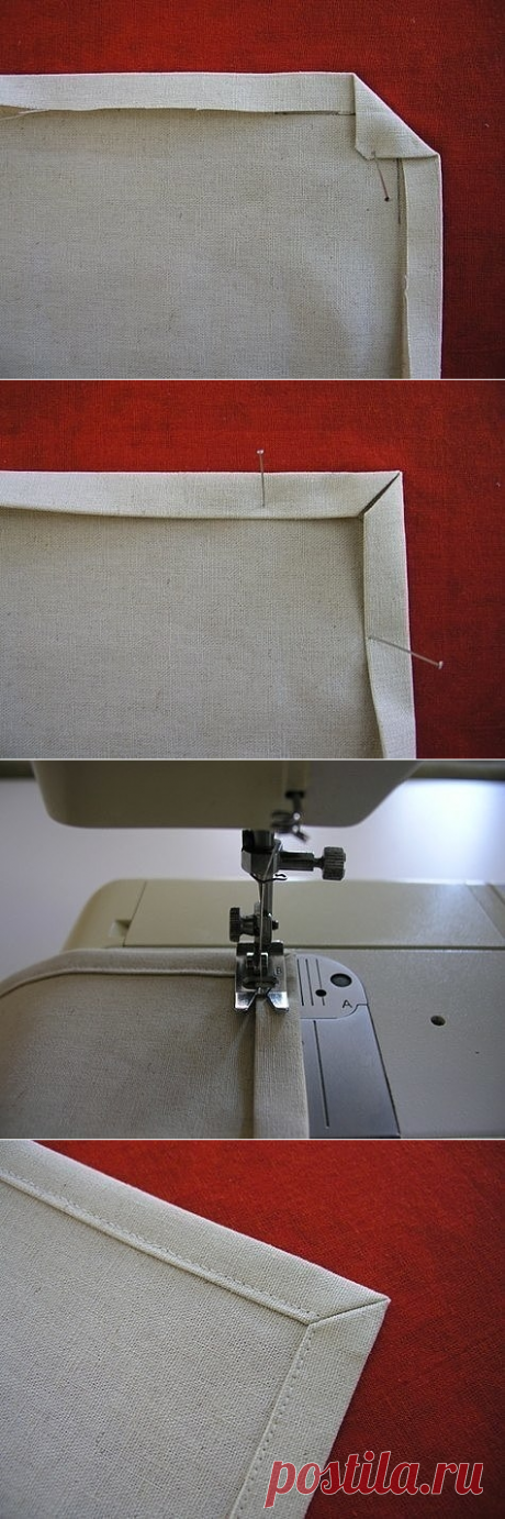 Аккуратные уголки. Мастер-класс