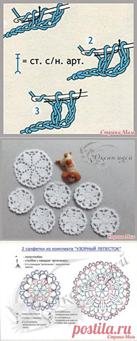 Новый столбик с накидом &quot;артесаналь&quot;