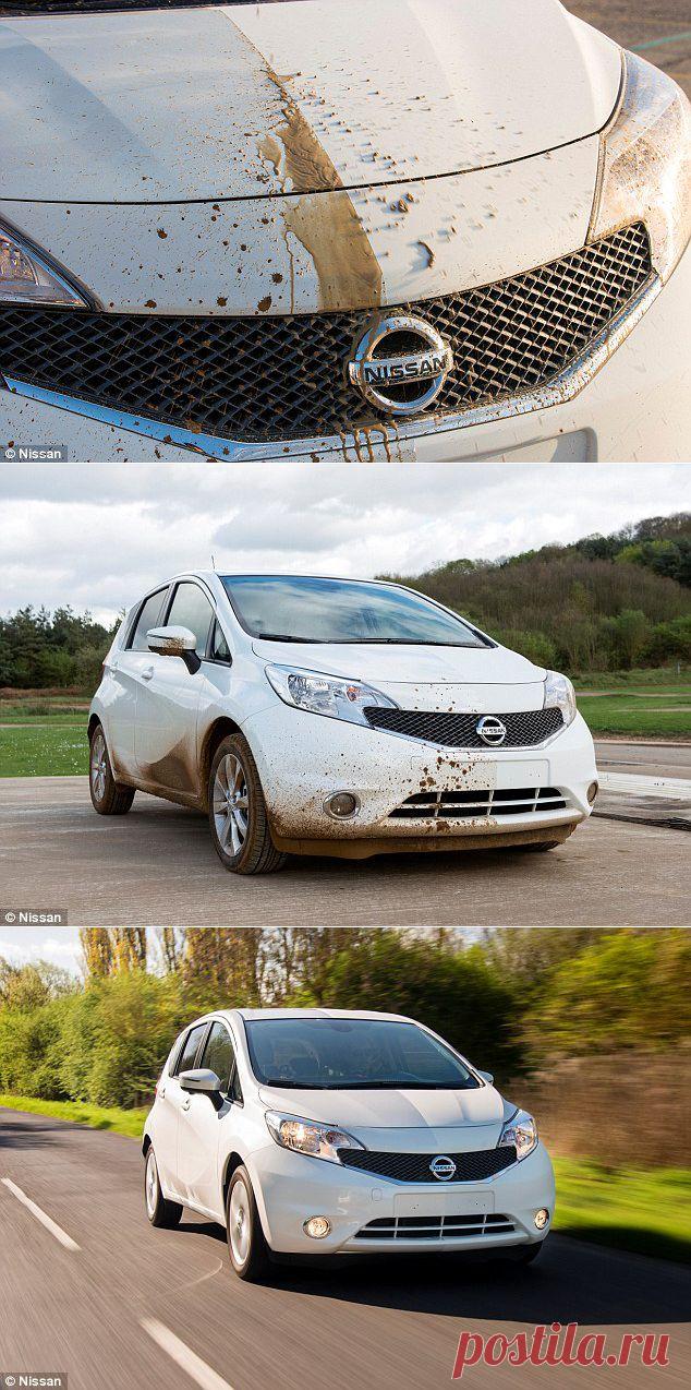 Nissan тестирует автомобиль, который не нуждается в мойке