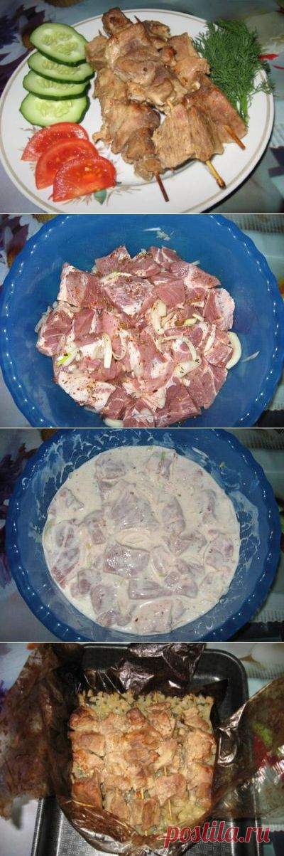 Мясо в духовке "а-ля шашлык". Фоторецепт. | 4vkusa.ru